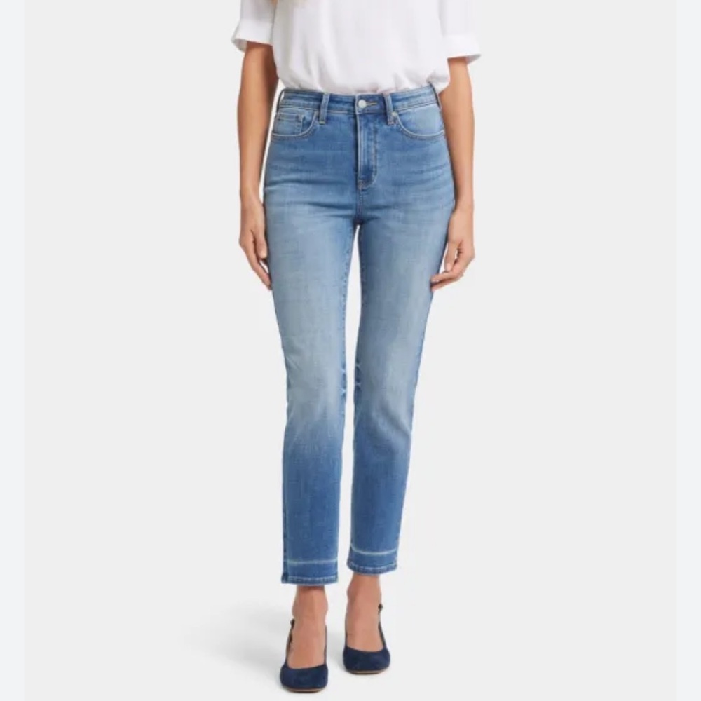 NYDJ Sheri Slim Light Blue Ankle Jeans